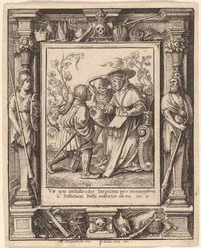 Bíboros alkotó: Wenceslaus Hollar after Hans Holbein the Younger after Abraham van Diepenbeeck