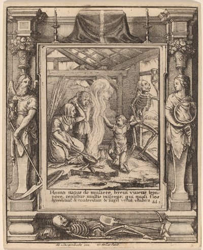 Gyermek alkotó: Wenceslaus Hollar after Hans Holbein the Younger after Abraham van Diepenbeeck