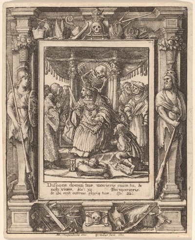 Császár alkotó: Wenceslaus Hollar after Hans Holbein the Younger after Abraham van Diepenbeeck