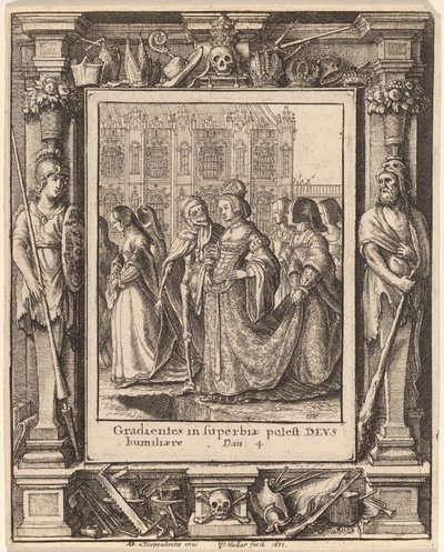 Császárnő alkotó: Wenceslaus Hollar after Hans Holbein the Younger after Abraham van Diepenbeeck