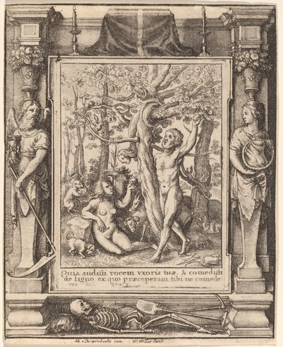 Édenkert alkotó: Wenceslaus Hollar after Hans Holbein the Younger after Abraham van Diepenbeeck