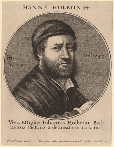 Hans Holbein ifjabb alkotó: Wenceslaus Hollar after Hans Holbein the Younger