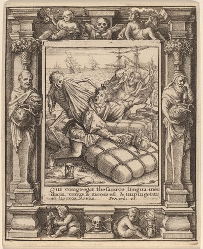 Kereskedő alkotó: Wenceslaus Hollar after Hans Holbein the Younger after Abraham van Diepenbeeck
