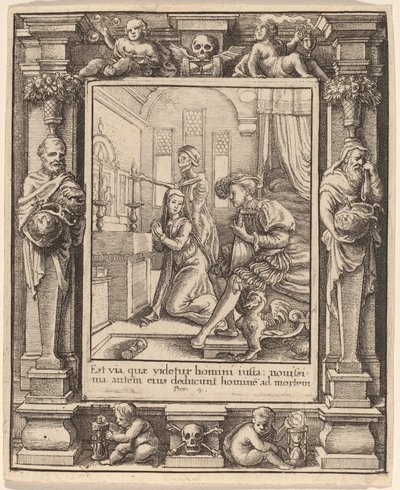 Apáca alkotó: Wenceslaus Hollar after Hans Holbein the Younger after Abraham van Diepenbeeck