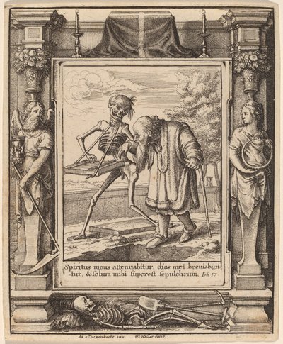 Idős ember alkotó: Wenceslaus Hollar after Hans Holbein the Younger after Abraham van Diepenbeeck