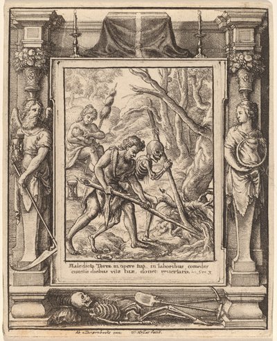 Amikor Adam Delved alkotó: Wenceslaus Hollar after Hans Holbein the Younger after Abraham van Diepenbeeck