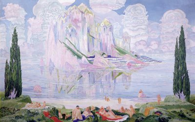 Wunder des Meeres, 1917 von Wenzel Hablik