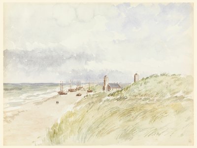 Rajz, Kativigh partja, Hollandia, 1887. augusztus 21. alkotó: Whitney Warren Jr.