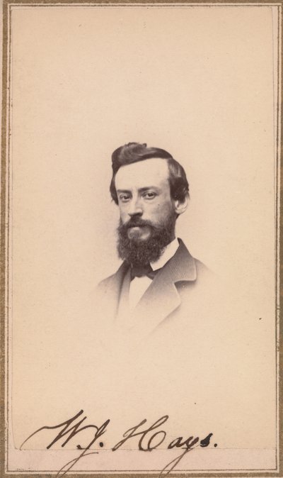 Idősebb William Jacob Hays, 1860-as évek. alkotó: Whitney and Paradise