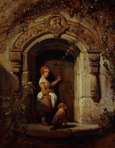 Piroska (olaj, karton) alkotó: Wijnand Joseph Nuyen