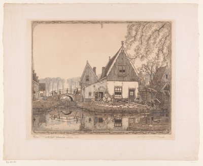 A szép zár (eredeti cím az objektumon) alkotó: Wijnand Otto Jan Nieuwenkamp (signed by artist)