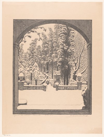 A többi püspök: Firenze (eredeti cím a tárgyon) alkotó: Wijnand Otto Jan Nieuwenkamp (signed by artist)