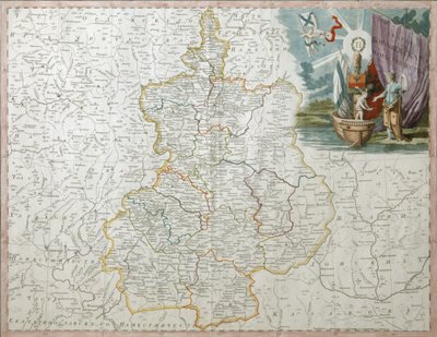 Voronyezsi kormányzóság térképe, 1792 alkotó: Wilbrecht