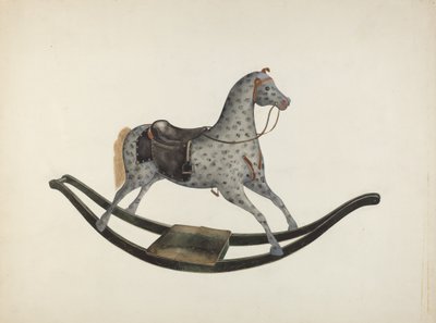 Hobbi ló, c. 1941. alkotó: Wilbur M Rice
