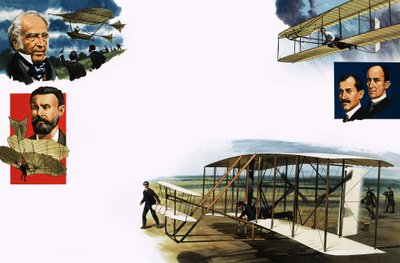 Az első repülések montázsa alkotó: Wilf (20th century) Hardy