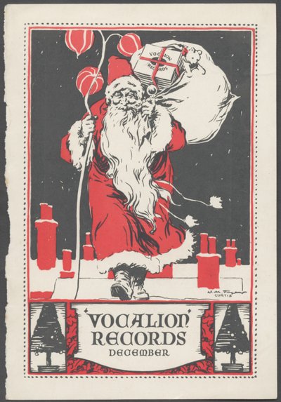 Vocalion Records Bulletin, 1922 alkotó: Wilfred Fryer, Curtis Advertising Agency