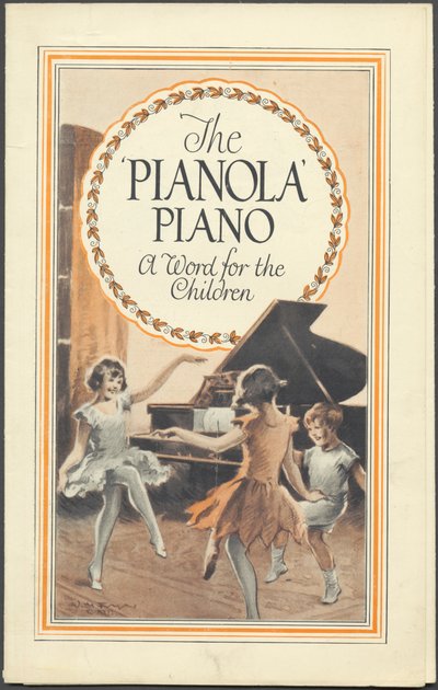 Aeolian Company Pianolas, 1920-as évek alkotó: Wilfred Fryer