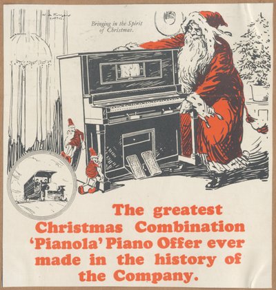 Aeolian Company Pianolas, 1920-as évek alkotó: Wilfred Fryer