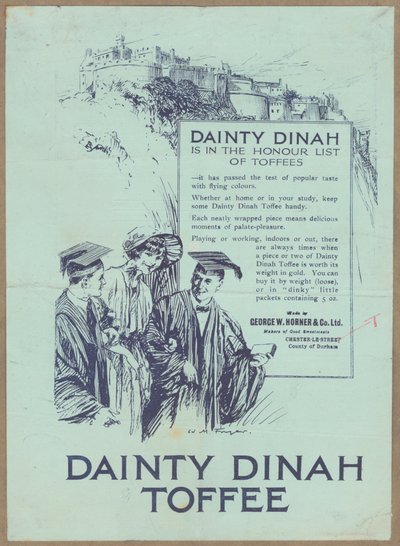 Finom Dinah Toffee, 1920 körül alkotó: Wilfred Fryer