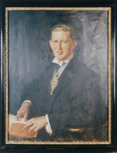 "Sir Angus Newton Scott", 1932 alkotó: Wilfred Gabriel de Glehn