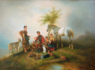 Etetési idő alkotó: Wilhelm Alexander Meyerheim