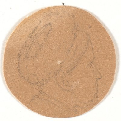Fő. Profil jobbra alkotó: Wilhelm Bendz