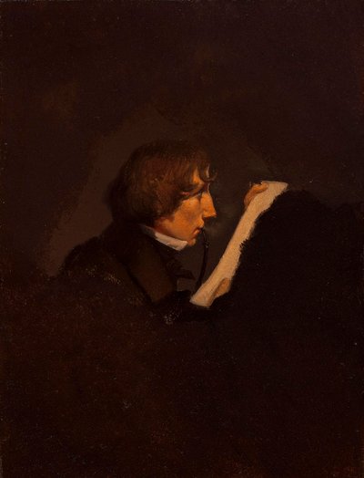 Heinrich Crola portréja alkotó: Wilhelm Bendz