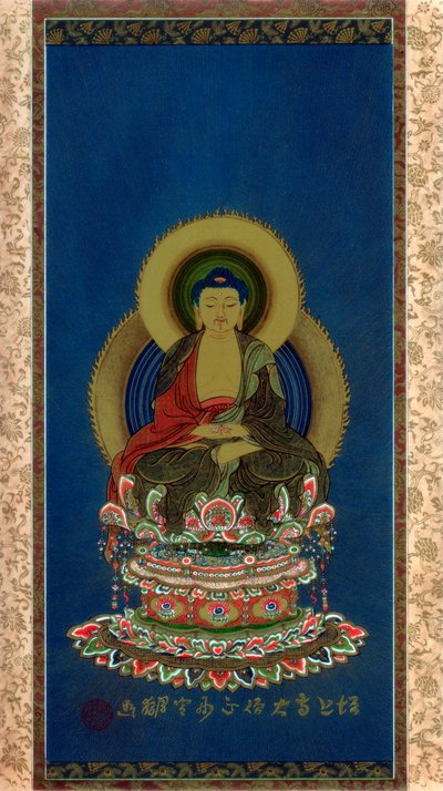 Amitabha, 19. század eleje 1886 alkotó: Wilhelm Greve