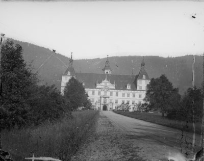 Eggenberg kastély Eggenbergben, Graz közelében alkotó: Wilhelm J. Burger
