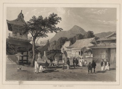 Főtemplom, Hakodadi, 1855 alkotó: Wilhelm Joseph Heine