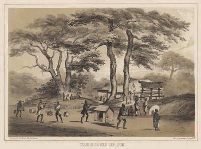 Tashan-di-sioo-co, Lev Chiu, 1855 (litográfia) alkotó: Wilhelm Joseph Heine