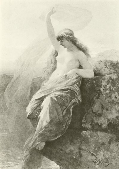 A Lorelei (mélynyomás) alkotó: Wilhelm Kray