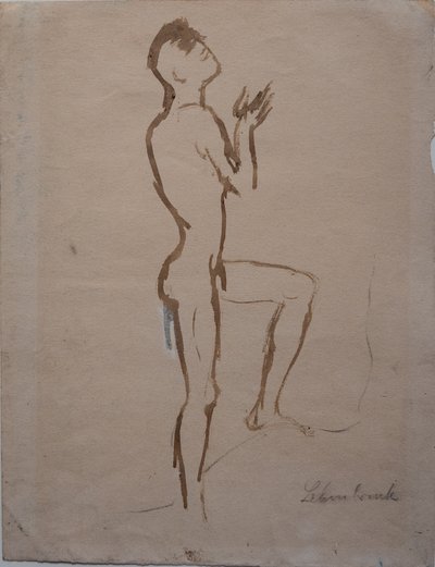 Felemelkedő ember alkotó: Wilhelm Lehmbruck