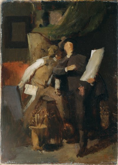 A kritikusok alkotó: Wilhelm Maria Hubertus Leibl