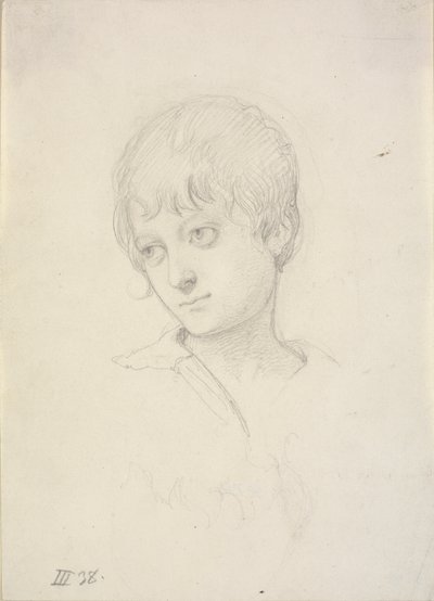 Fiúfej alkotó: Wilhelm Marstrand