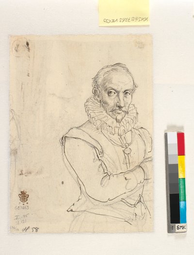Egy nemesember, IV. Keresztély korában alkotó: Wilhelm Marstrand