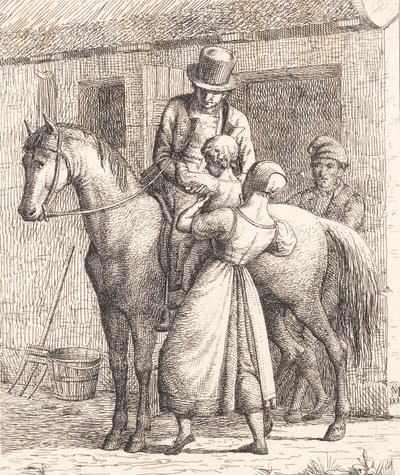 Gazdálkodó család alkotó: Wilhelm Marstrand