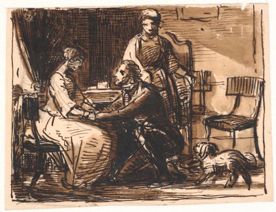 A nyilatkozat alkotó: Wilhelm Marstrand