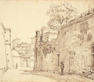 Gade i Rom alkotó: Wilhelm Marstrand