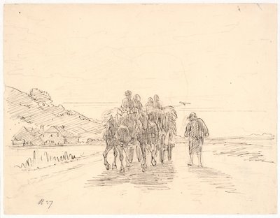 A gabonát hazahajtják alkotó: Wilhelm Marstrand