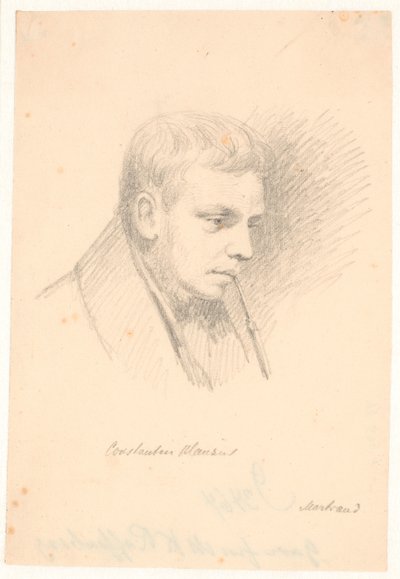 Constantin Hansen portréja alkotó: Wilhelm Marstrand