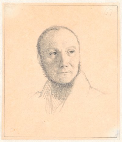 Christian Waagepetersen borkereskedő, tanácsos, udvari ügynök portréja alkotó: Wilhelm Marstrand