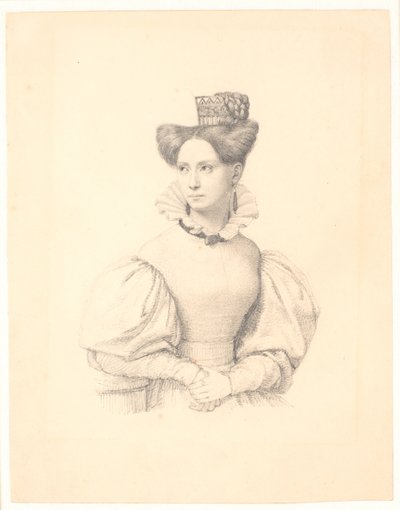 Sophie Frederikke Raffenberg portréja alkotó: Wilhelm Marstrand