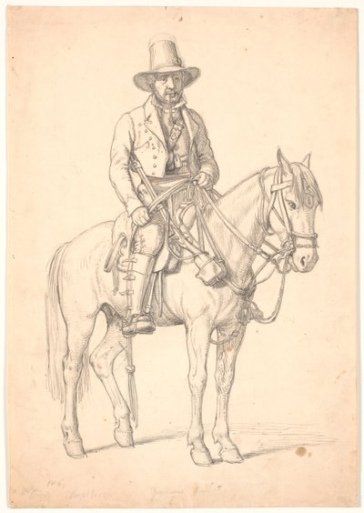 "Rospigliosi herceg" lóháton, "Guardian in Nemi" alkotó: Wilhelm Marstrand