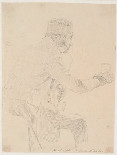 "Student Satterup by Marstrand" alkotó: Wilhelm Marstrand