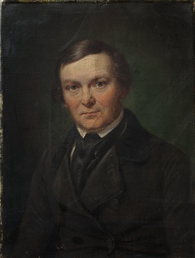 Gottlieb Bindesbøll építész alkotó: Wilhelm Marstrand