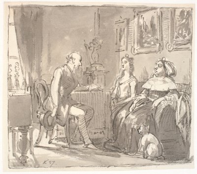 Látogassa meg az ő kegyelmével alkotó: Wilhelm Marstrand