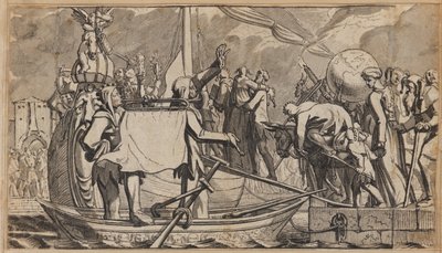 A beszállás a bolondok hajóján alkotó: Wilhelm Stettler