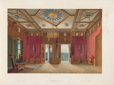 Oscarshal szalon, 1852 alkotó: Wilhelm von Hanno