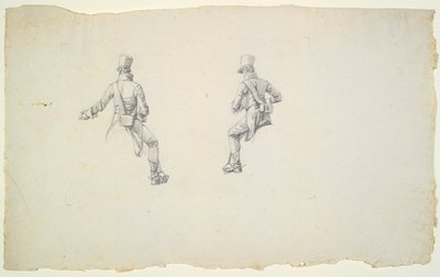 Tanulmány egy osztrák huszárról alkotó: Wilhelm von Kobell